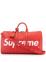 Sac de voyage Keepall Bandoulière 45 Louis Vuitton x Supreme - Louis Vuitton Pre-Owned - modalova