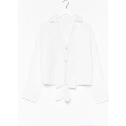 Womens Chemise Ample À Attaches Et Coutures Contrastantes Je T'Aimerai Coûte Que Couture - Nasty Gal - Modalova