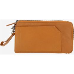 Grand Portefeuille pour en Cuir avec Fermeture éclair Porte-monnaie Pochette avec lanière de Poignet - DUDU - Modalova
