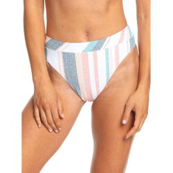Bas de maillot de bain culotte bikini taille mi-haute PRINTED BEACH CLASSICS - Roxy - Modalova