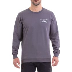 SWEAT-SHIRT RAS DU COU AVEC « FAIT POUR EXPLORER » IMPRIMÉ EN PETIT SUR LE CÔTÉ J9W - Jeep - Modalova