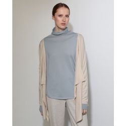 Veste enveloppante en maille de soie et de laine - WOMAN LIMITED EL CORTE INGLES - Modalova