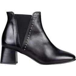 Bottines Boots Chelsea cuir de chèvre cloutées RINA - chaussures petites pointures - MZ MADE FOR PETITE - Modalova