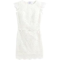 Robe de mariée courte sans manches en guipûre - BALZAC PARIS X LA REDOUTE COLLECTIONS - Modalova