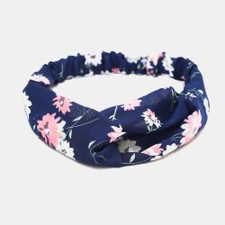 Imprimer Bandeau Cross Accessoires De Cheveux Extérieurs Cheveux Élastiques Bande Bandeau En Soie En Mousseline De Soie - Newchic - Modalova
