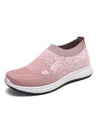 LOSTISY s Chaussures De Sport Décontractées Légères Respirantes En Maille Creuse Slip On Sneakers - Newchic - Modalova
