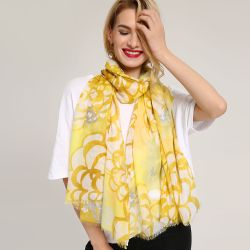 S Sunmmer Imprimé Fleur Ethnique Longue Écharpe Soft Écran Solaire Peigné Tissu Châle Écharpes - Newchic - Modalova