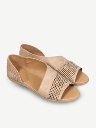 Nouveau côté approvisionnement creux poisson bouche trou chaussures sandales rétro chaussures romaines chaussures à talons bas chaussures de grande taille - Newchic - Modalova