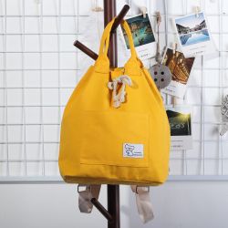 Sac à dos multifonctionnel en toile sac seau grande capacité imperméable avec cordon de serrage - Newchic - Modalova
