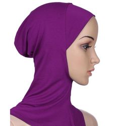 Femme Foulard En Modal Coton Couleur Unie Écharpe Respirante Musulman Hijab Islamique - Newchic - Modalova