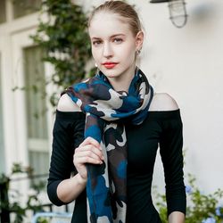 UACY écharpe légère à imprimé camouflé de 180 cm * de 90 cm pour châle de plage d'été - Newchic - Modalova