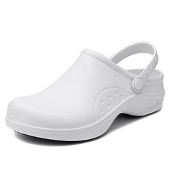 S Imperméables 2 en 1 Slip-on Slingback Sabots Travail Chef & Infirmière Chaussures - Newchic - Modalova