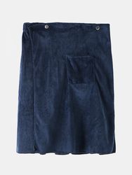 Peignoir de plages Serviettes de plage réglables Homewear Button Loungewear avec poche - Newchic - Modalova