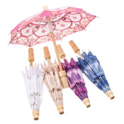Parapluie Parasol Elégant En Dentelle De Broderie Pour La Soirée Prénuptiale Accessoire De Décoration - Newchic - Modalova