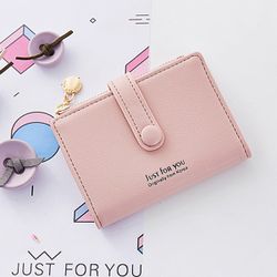 S bonbons couleur étudiant petit portefeuille court porte-carte porte-monnaie - Newchic - Modalova