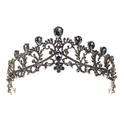 Accessoires de cheveux de mariée diadème vintage couronne de cheveux bandeau mariage diadème - Newchic - Modalova
