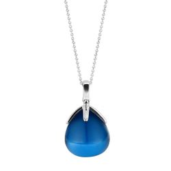 Pendentif Ti Sento Indigo Impressions 6762DB - Pendentif Pendentif Argent Pierre Indigo Ti Sento Bijoux - 3 suisses - Modalova