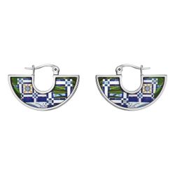 Boucles d'oreilles Christian Lacroix XF31014L - Boucles d'oreilles Boucles d'Oreilles Métal Argenté et Email Christian Lacroix Bijoux - 3 suisses - Modalova