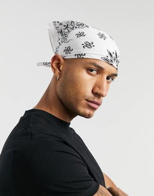 Bandana Asos Blanc Pour Homme Modalova