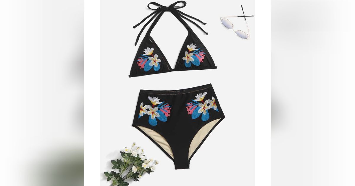 Bikini Brod Fleur Taille Haute Modalova