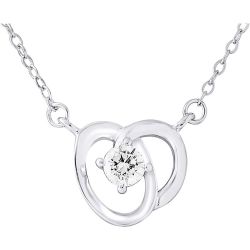 Collier Solitaire Joaillerie Oxyde de Zirconium - 925 - UNION - LOVA - LOLA VAN DER KEEN - Modalova