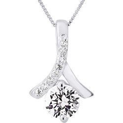 Pendentif Solitaire Joaillerie livré avec Chaîne - 925 - DIVINE - LOVA - LOLA VAN DER KEEN - Modalova