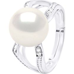 Bague ajustable joaillerie Perle - Argent 925 - MY LOVELY PEARL - LOVA - LOLA VAN DER KEEN - Modalova