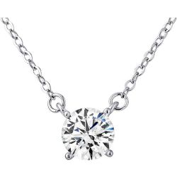 Collier Solitaire 6 mm Joaillerie - ARGENT 925 - FIRST CLASS - LOVA - LOLA VAN DER KEEN - Modalova