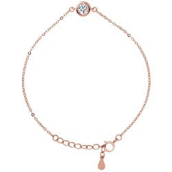 Bracelet Argent Solitaire Réglable - Argent 925 - LA VIE EN - LOVA - LOLA VAN DER KEEN - Modalova