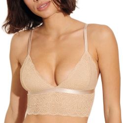 Soutien-gorge bralette vegan éco-responsable sans armature en dentelle recyclée Luna - UNDERPROTECTION - Modalova