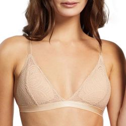 Soutien-gorge vegan éco-responsable sans armature en dentelle recyclée Luna - UNDERPROTECTION - Modalova