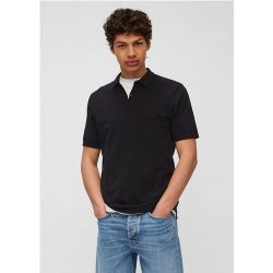 Polo à manches courtes en maille de coupe regular en coton biologique - MARC O’POLO DENIM - Modalova