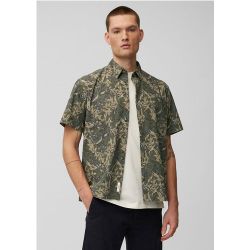 Chemise à manches courtes de coupe regular en coton biologique - MARC O’POLO DENIM - Modalova