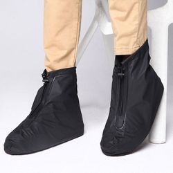 Couvre-bottes de pluie de cheville de fermetures à glissière avant antidérapantes imperméabless - Newchic - Modalova