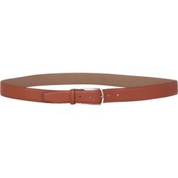 Promo : CEINTURE VEAU GRAINE PIQUE AJUSTABLE - Boucle Nickel Satiné-Le Tanneur - Le Tanneur Maroquinerie - Modalova