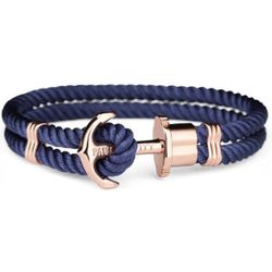Bracelet Paul Hewitt PH_PH_N_R_N - Bracelet Ancre IP Rose Nylon Marine Paul Hewitt Bijoux - PH-PH-N-R-N-M - Modalova