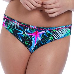 Promo : Culotte de bikini classique s JUNGLE FLOWER black tropical-s - Freya maillot - Modalova