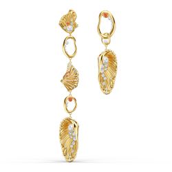 Boucles d'oreilles Swarovski 5520664 - Boucles d'oreilles métal or variable cristaux rouges - 3 suisses - Modalova