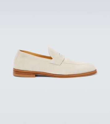 Mocassins Penny En Cuir Brunello Cucinelli - Taille 41 EU / 8 US - Marron - Neuf Avec Boîte