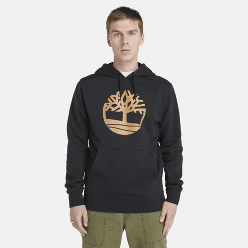 Sweat à capuche à logo arbre Kennebec River en bleu noir, , noir, Taille: L - Timberland - Modalova