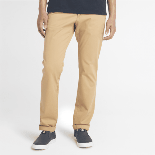 Pantalon chino en sergé extensible en jaune, , jaune, Taille: 28 - Timberland - Modalova