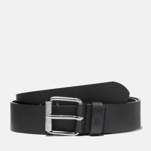 Ceinture en cuir recyclé de 40 mm en noir, , noir, Taille: L - Timberland - Modalova