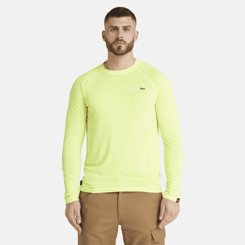 T-shirt à manches longues évacuant l'humidité PRO Good Sport en jaune, , jaune, Taille: 3XL - Timberland - Modalova