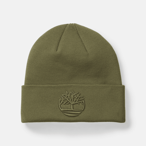 Bonnet avec broderie ton sur ton en vert, , vert - Timberland - Modalova