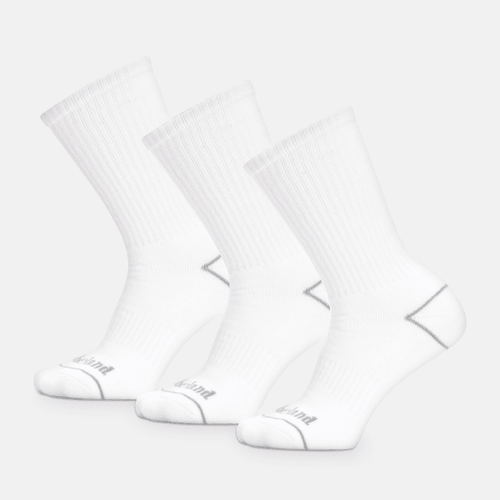 Lot de 3 paires de chaussettes Bowden unisexes en blanc, blanc, Taille: L - Timberland - Modalova