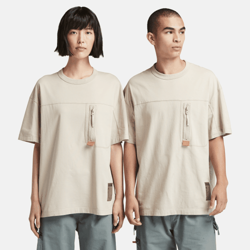 T-shirt unisexe EK+ by Raeburn en gris, gris clair, Taille: L - Timberland - Modalova