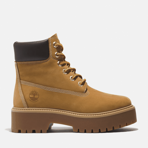 Inch Boot à lacets imperméable Stone Street en jaune, , jaune, Taille: 35.5 - Timberland - Modalova