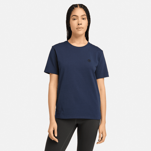 T-shirt à manches courtes Dunstan en bleu foncé, , bleu, Taille: L - Timberland - Modalova