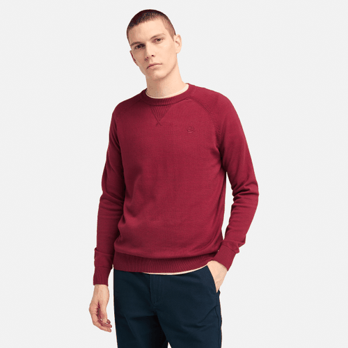 Pull en coton à manches raglan Williams River en rouge, , rouge, Taille: 3XL - Timberland - Modalova