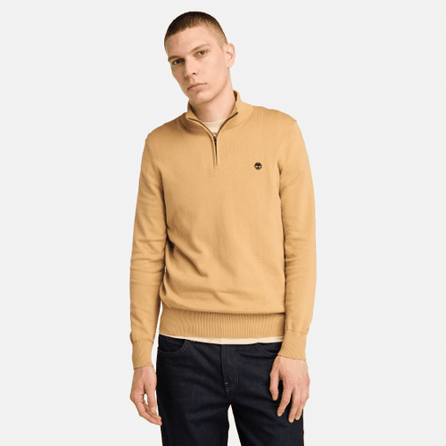 Pull à col zippé Williams River en jaune, , jaune, Taille: 3XL - Timberland - Modalova